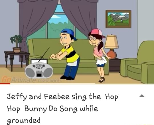 159ny And Feebee Stng The Hop Hop Bunny Do Song Whi Le Rounded - hop hop jeffy roblox id