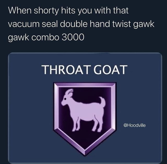 Bbw throat goat