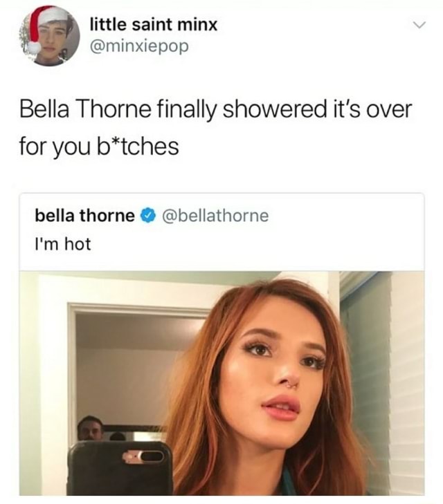 Bella thorne shower