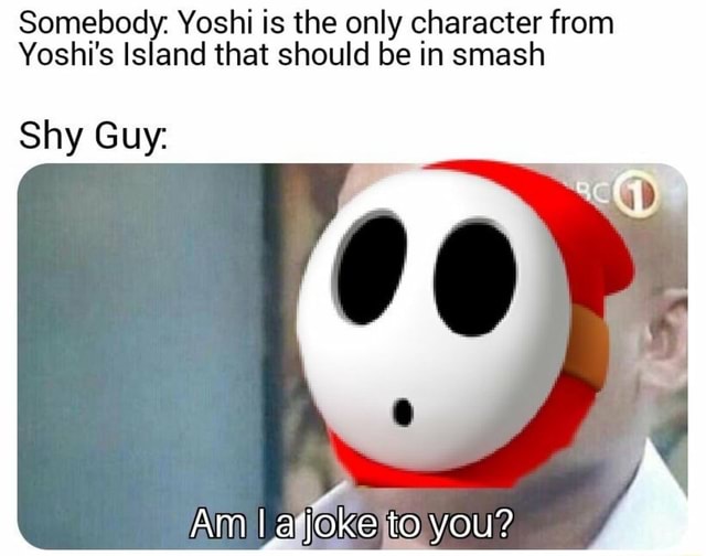 Somebody Yoshi is the only character from Yoshi's Island that should be ...