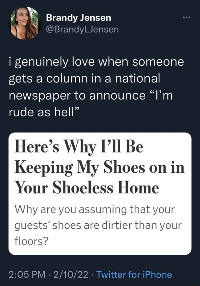 Wa , Brandy Jensen BrandyLJensen i genuinely love when someone gets a