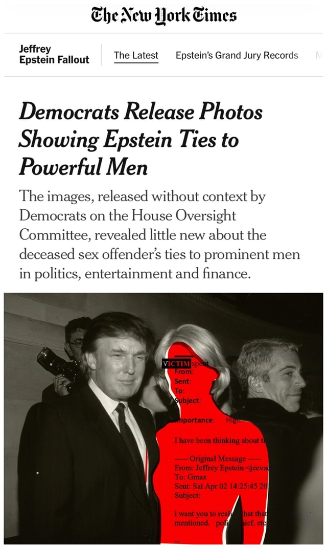 Che New York Cimes Jeffrey Epstein Fallout The Latest Epstein's Grand ...