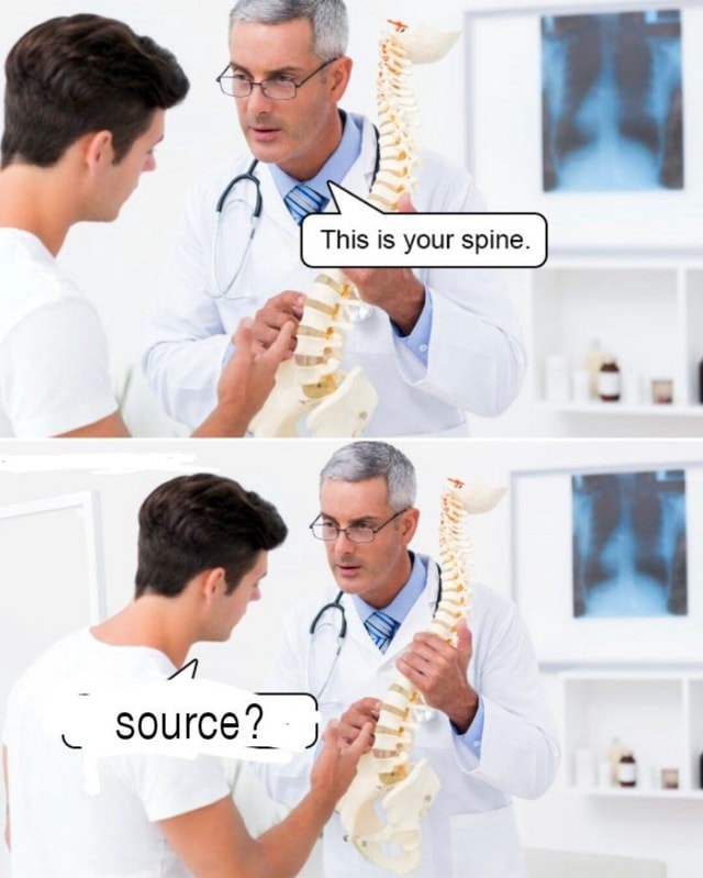 SS I This is your spine. source? - iFunny