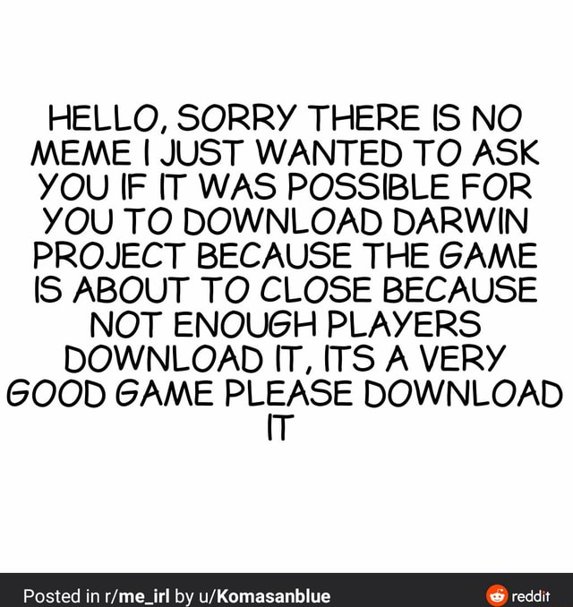 reddit darwin project reddit darwin project