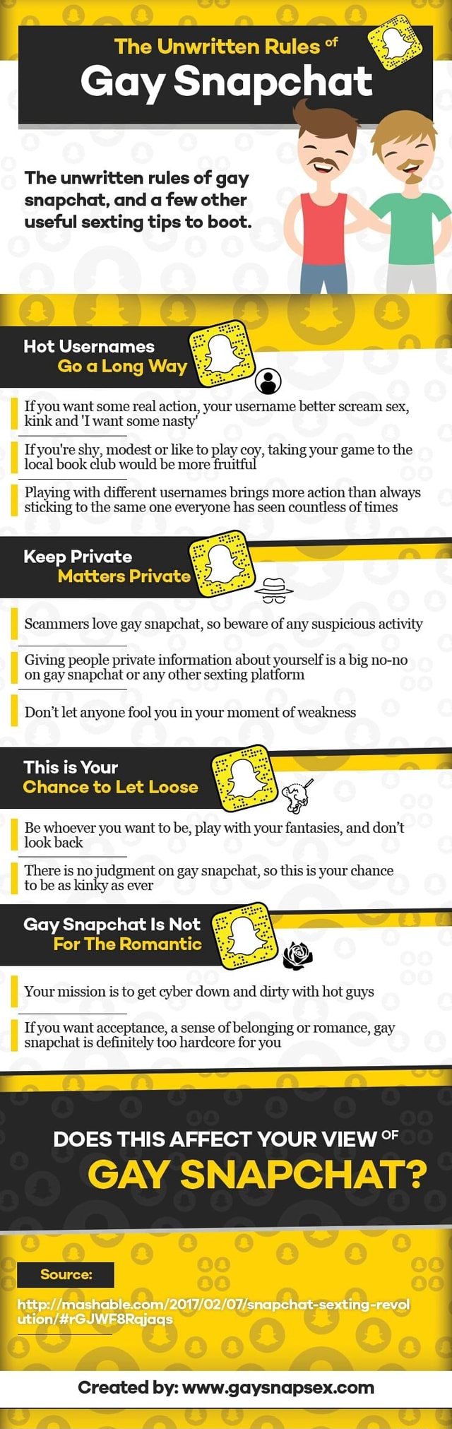best gay snapchat users