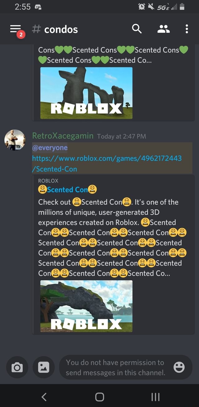 ROBLOX CONDO LINK (SCENTED CONS) 