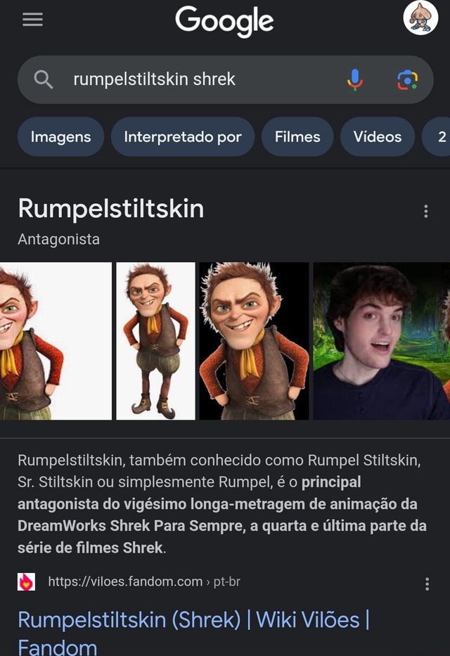 = Google rumpelstiliskin shrek Imagens Interpretado por Filmes Vídeos 2