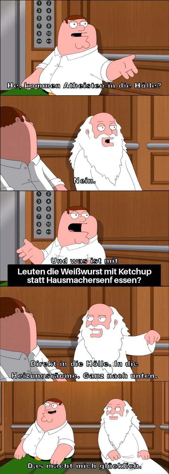 Und w Leuten die Weißwurst mit Ketchup statt Hausmachersenf essen? in ...