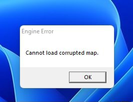 Cannot load corrupted map cs go что делать