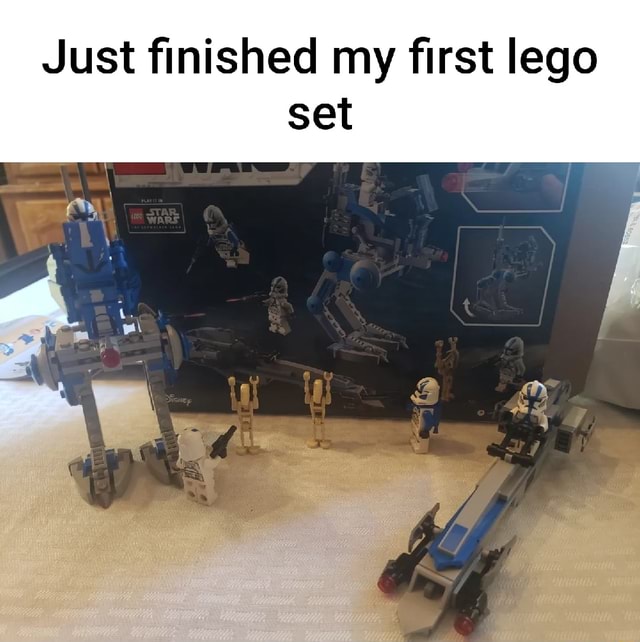 Just Finished My First Lego Set I Ifunny