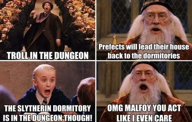 Prefects will lead their house TROLL IN THE DUNGEON back to the ...