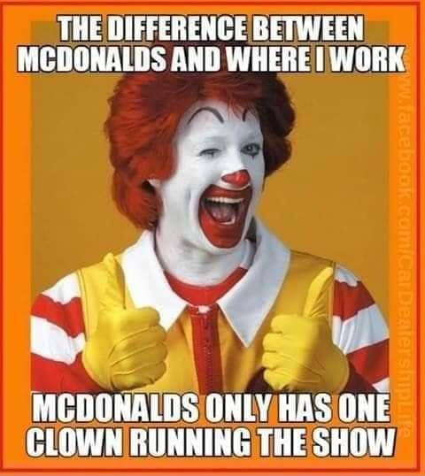 THE DIFFERENCE BETWEEN MCDONALDS AND WHERE WORK MGHONALRS ONLY HAS ONE ...