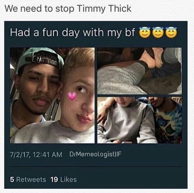 We need to stop Timmy Thick Had a fun day with my bf € € €.