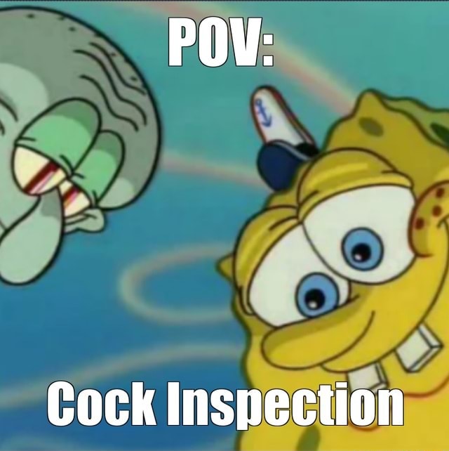 Pov Cock Inspection