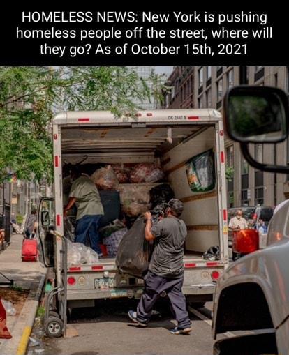 HOMELESS NEWS: New York is pushing homeless people off the street ...