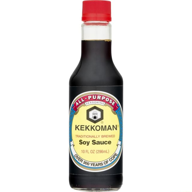 KEKKOMAN'} TRADITIONALLY BREWED Soy Sauce 10 FL OZ (296mL) iFunny