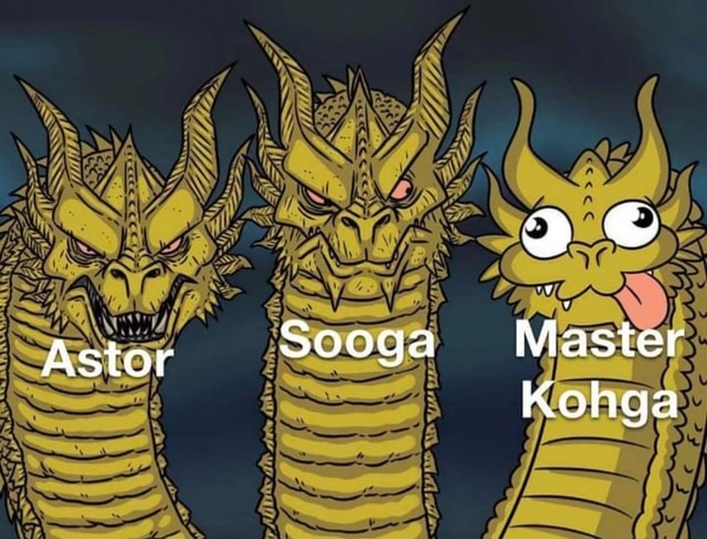 Sooga Master Kohga Astor - iFunny Brazil