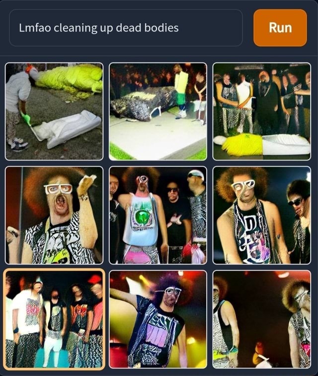 Lmfao Cleaning Up Dead Bodies Run Al IFunny