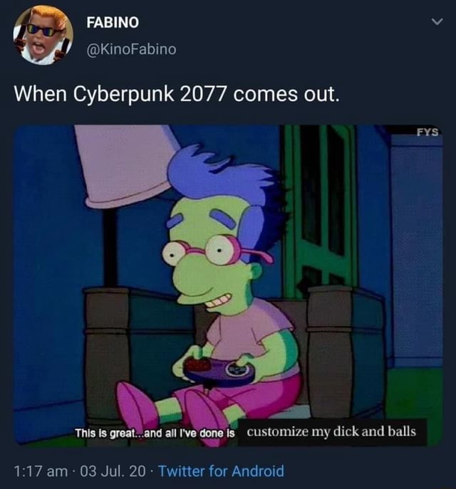 cyberpunk 2077 penis