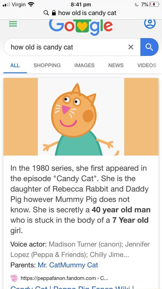 how old is candy cat