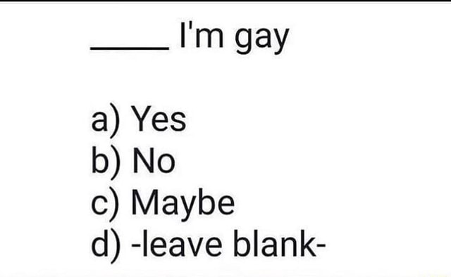 yes i am gay meme acronym