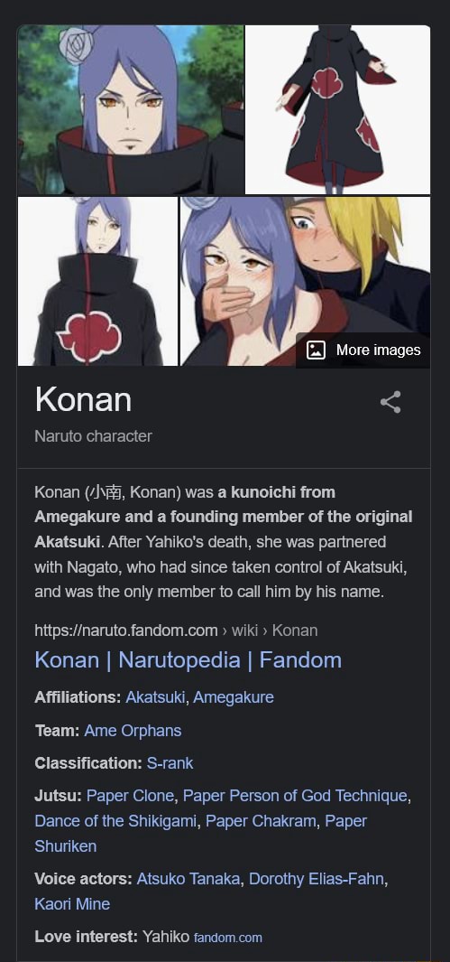 Yahiko, Wiki Naruto