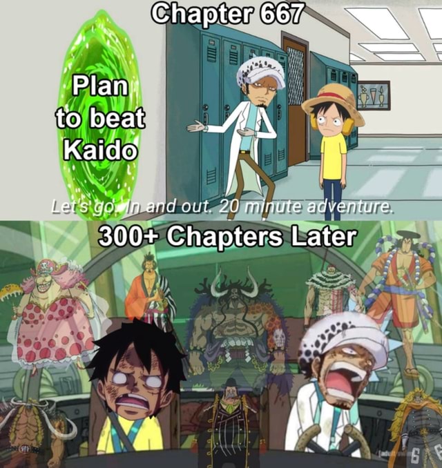 Chapter 667 Plan To Beat Kaido Letsiacein And Out Minute Adventure 300 Chapters Later