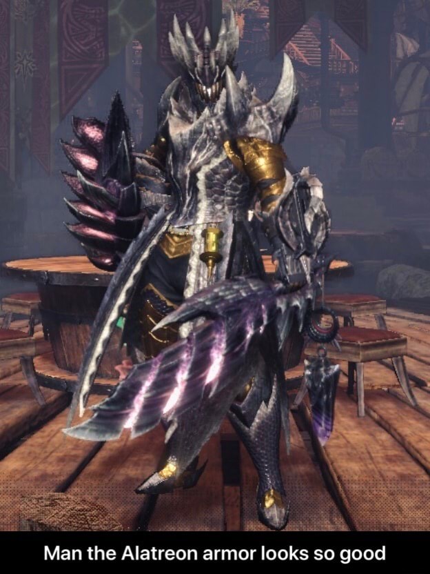 Man the Alatreon armor looks so good Man the Alatreon armor looks so