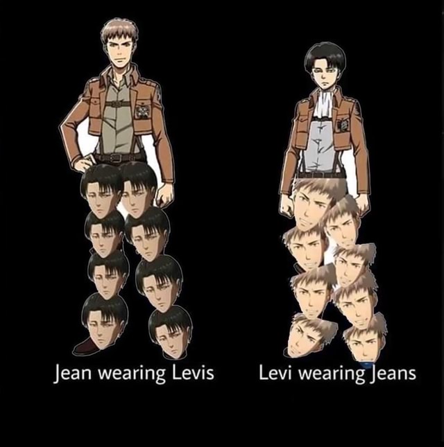 levi wearing jeans