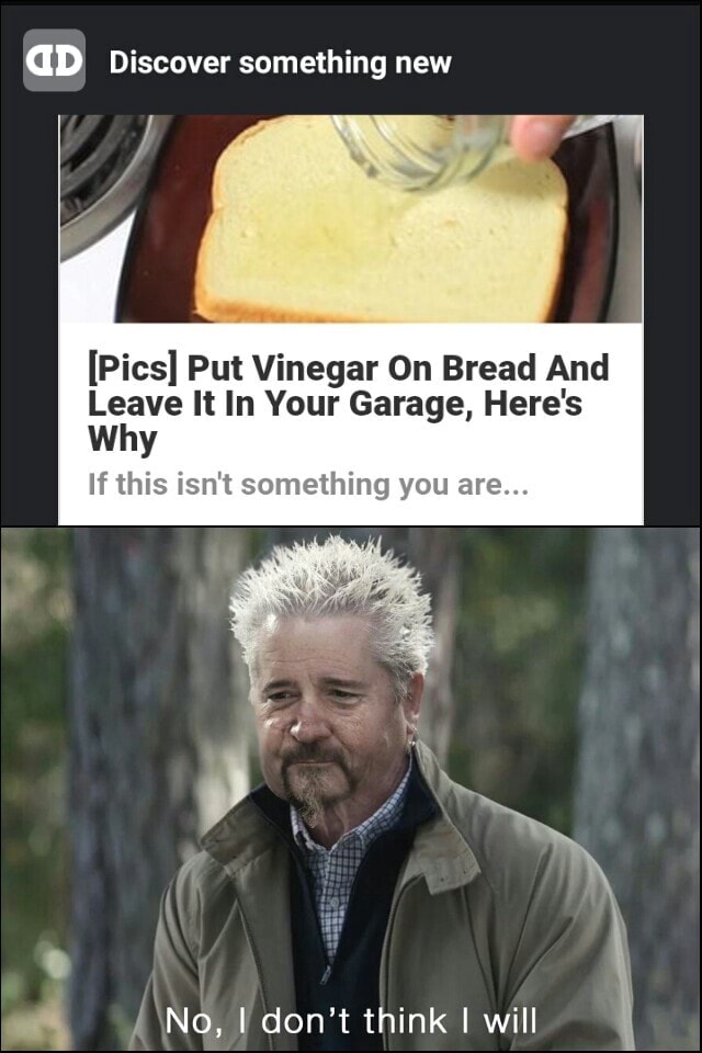 GD Discover something new [Pics] Put Vinegar On Bread And Leave It In