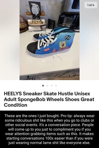 hustle spongebob squarepants heelys