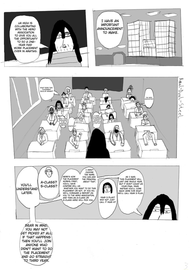 One Punch Man X My Hero Academia (Scrapped Project) T HAVE AN WA HIGH