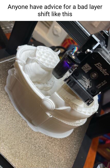 Anyone have advice for a bad layer shift like this - iFunny