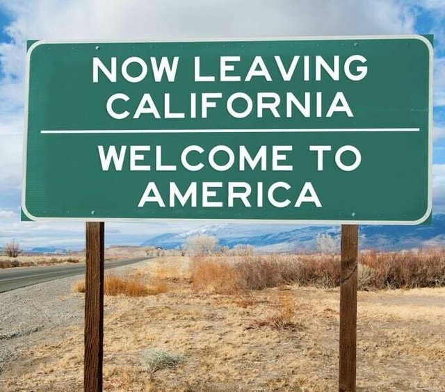 NOW LEAVING CALIFORNIA I TO AMERICA America’s best pics and videos