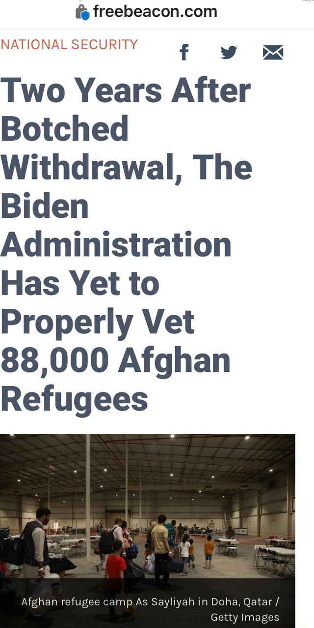 NATIONAL SECURITY f Two Years After Botched Withdrawal, The Biden