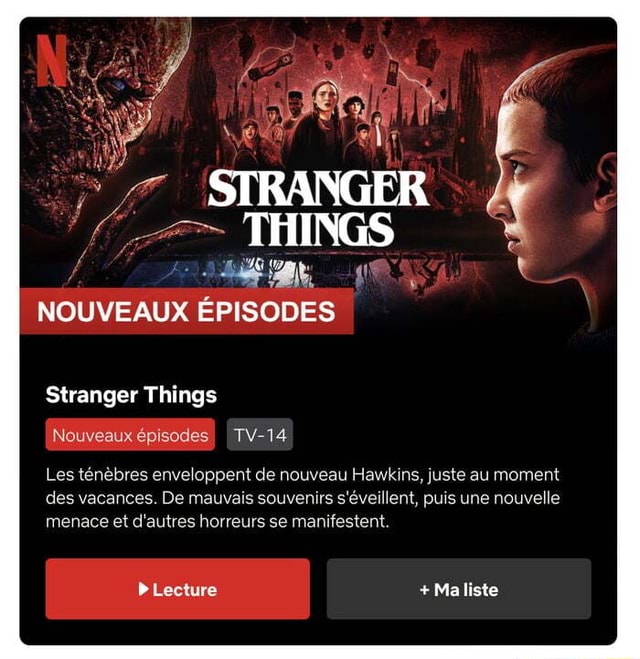 STRANGER THINGS NOUVEAUX EPISODES Stranger Things Nouveaux Pisodes TV ...