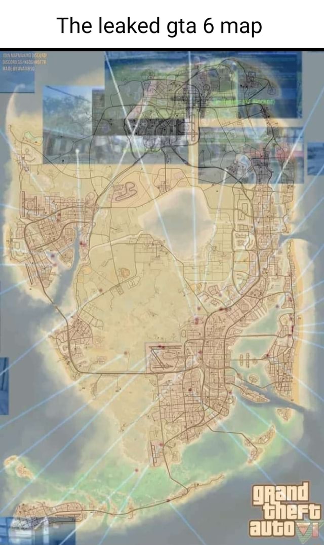 New GTA VI map leak gRand - iFunny Brazil