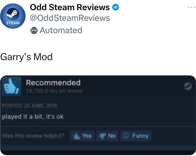 Garry's Mod to be sold through Steam – The Steam Review