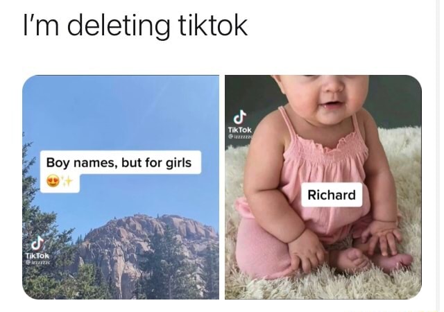 I M Deleting Tiktok Boy Names But For Girls