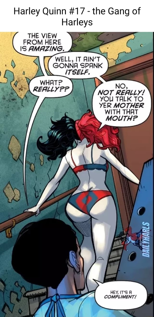 Harley quinn spank