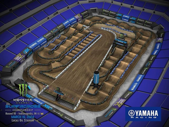 🚨Get your tickets! Here are the 2024 @monsterenergy Supercross track ...