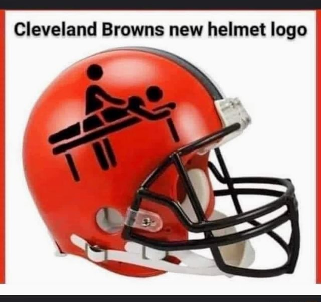 Cleveland Browns New Helmet Logo - IFunny