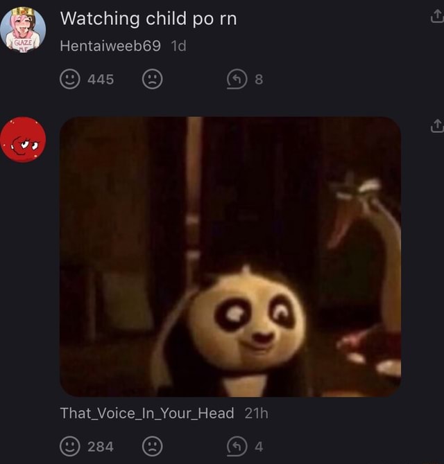 Watching child po rn Hentaiweeb69 That_Voice_In_Your_Head (@)4 - iFunny