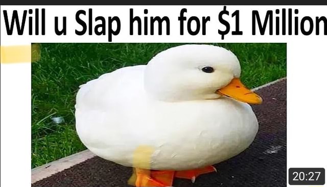 Will u Slap him for $1 Million - iFunny