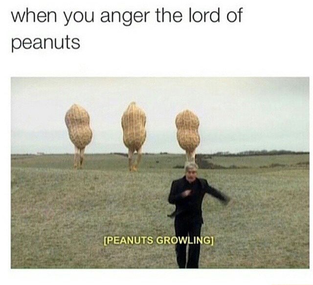 Why do my peanuts growl at me