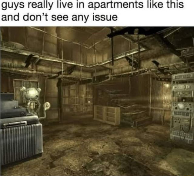 Guys Really Live In Apartments Like This And Don T See Any Issue My IFunny