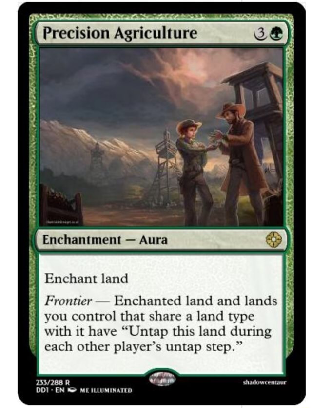 Enchanted land and lands you control that share a land type with it