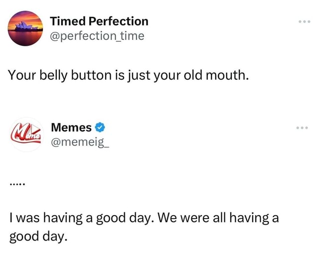 Thanks for ruining it memes explore funny - Timed Perfection ...