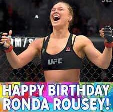 HAPPY BIRTHDAY RONDA ROUSEY! - America’s best pics and videos