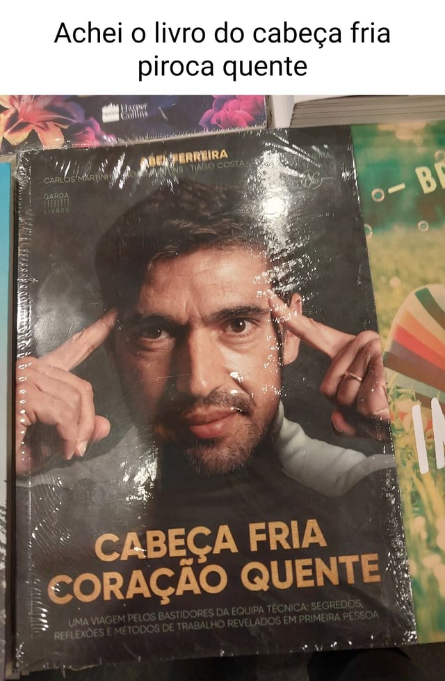 Achei o livro do cabeça fria piroca quente AR Es, Ze CABEÇA - iFunny Brazil